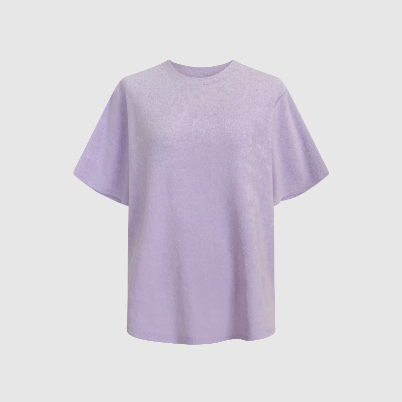 반팔 티셔츠 라벤더 색상 이미지-S2L15