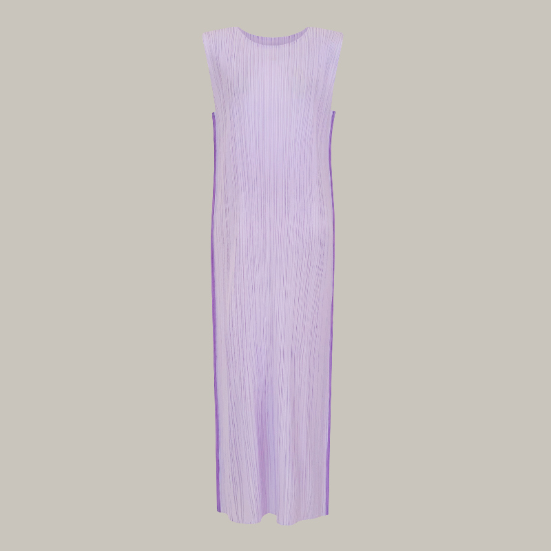 긴 드레스 라벤더 색상 이미지-S1L25