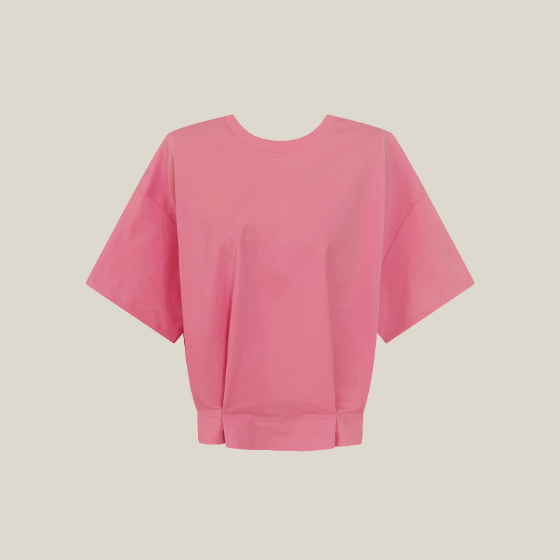 반팔 티셔츠 핑크 색상 이미지-S3L6